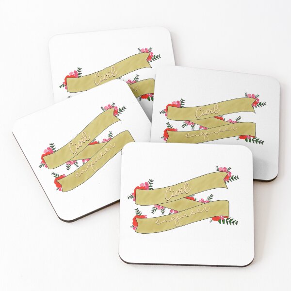 Item preview, Civil Engineer Banner in Peach designed and sold by alliebugs21.