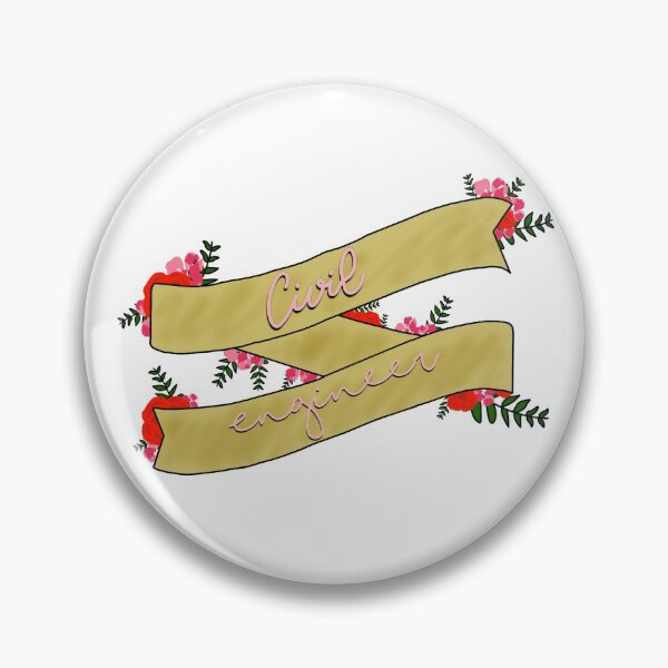 Item preview, Civil Engineer Banner in Pink designed and sold by alliebugs21.