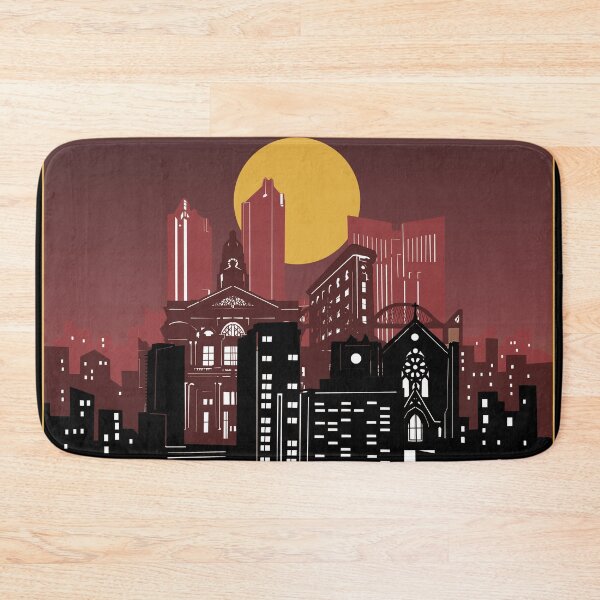 Item preview, fort worth skyline designed and sold by BekimART2.