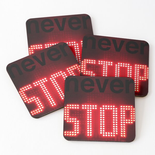 Item preview, NEVER STOP designed and sold by damek.