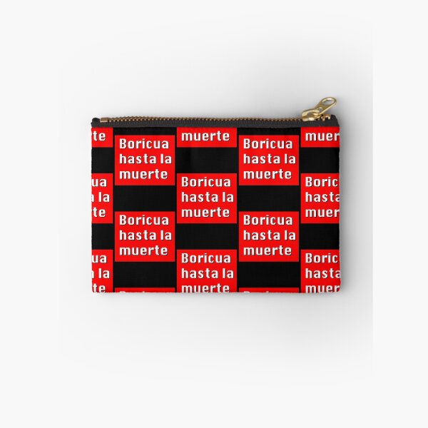 Item preview, boricua hasta la muerte puerto rican pride designed and sold by Rustic Valley Studio.