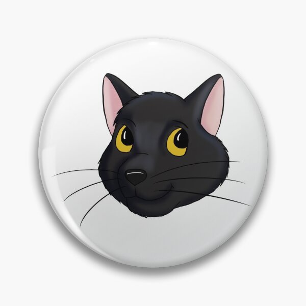 Item preview, Black Cat's Grin designed and sold by AshWolfForever.