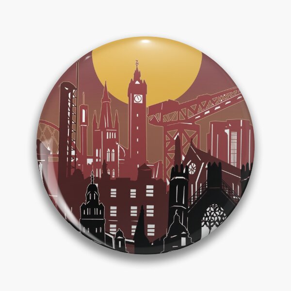 Item preview, glasgow skyline designed and sold by BekimART2.