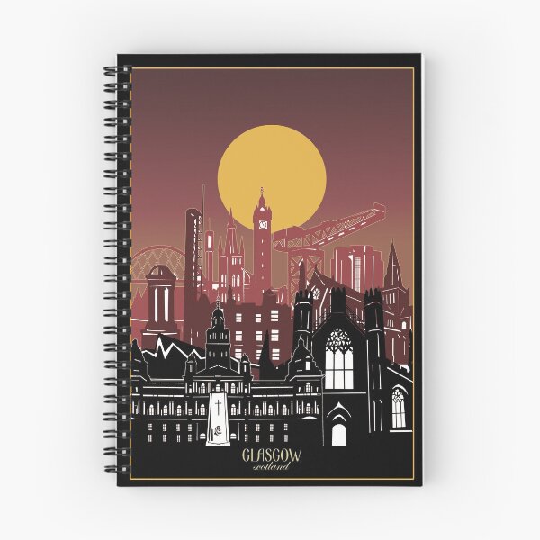 Item preview, glasgow skyline designed and sold by BekimART2.