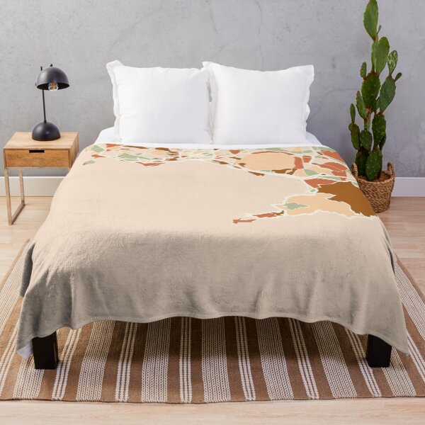 Artikelvorschau, NAPLES ITALY CITY MAP EARTH TONES entworfen und verkauft von deificusArt.