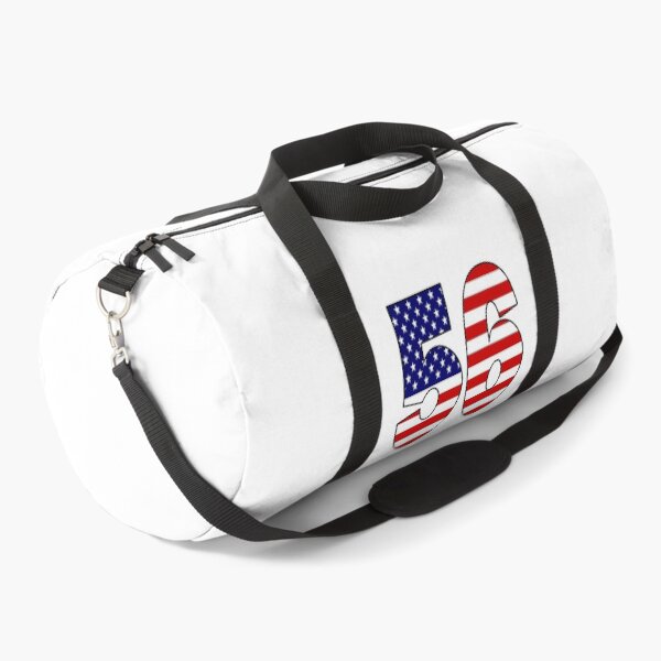 Item preview, Number 56 with USA flag on the background designed and sold by AllShirts21.