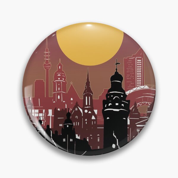 Item preview, leipzig skyline designed and sold by BekimART2.