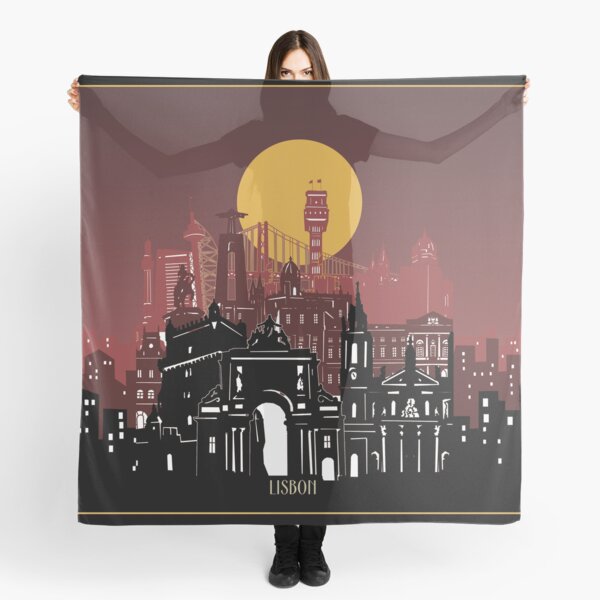 Item preview, lisbon skyline designed and sold by BekimART2.