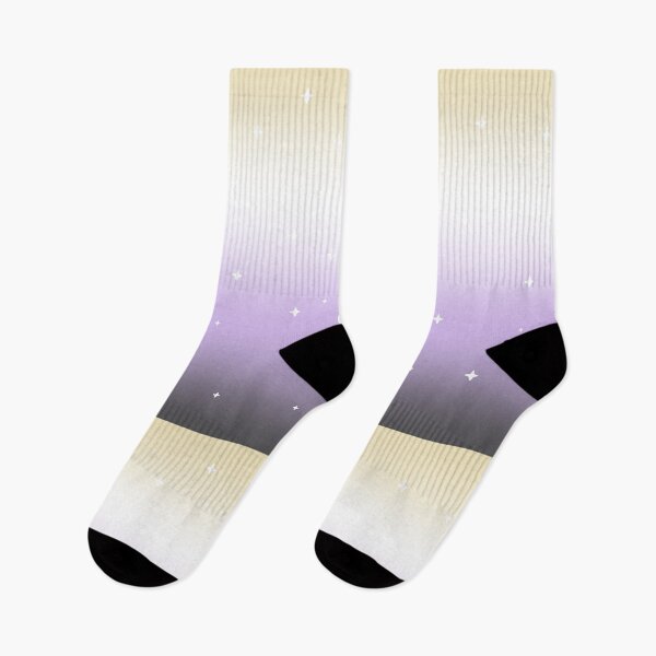 Item preview, Starry Night Non-binary Pride (Square) designed and sold by SimplyPride.