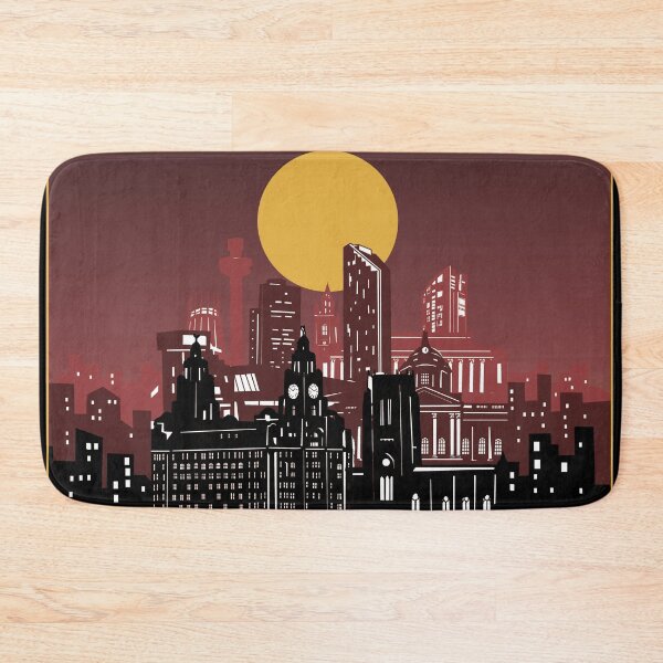 Item preview, liverpool skyline designed and sold by BekimART2.
