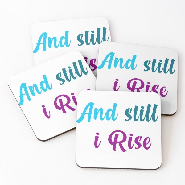 Item preview, And Still I Rise Sticker  designed and sold by NAMTO.