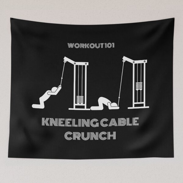 Artikelvorschau, Kniender Kabelcrunch (Training 101) entworfen und verkauft von BofflingDesigns.