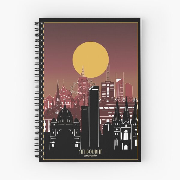 Item preview, melbourne skyline designed and sold by BekimART2.