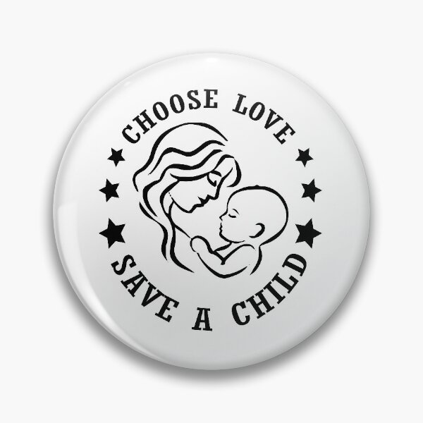 Item preview, Choose love save a child / black design gift for mom designed and sold by greatatlas.