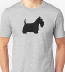 Scottish Terrier Silhouette (n) Slim Fit T-Shirt