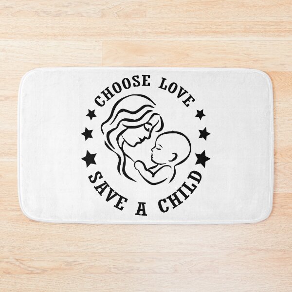 Item preview, Choose love save a child / black design gift for mom designed and sold by greatatlas.