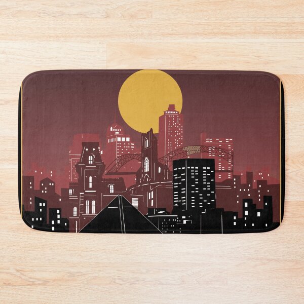 Item preview, memphis skyline designed and sold by BekimART2.