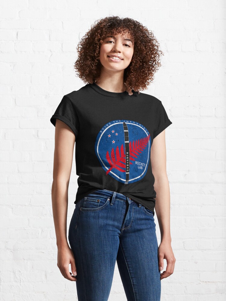Alternate view of Electron Rocket. Doing the Impossible Classic T-Shirt