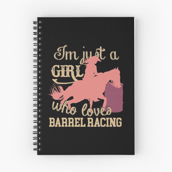 Item preview, Cowgirl who loves Barrel Racing designed and sold by Gold Wings Tees.