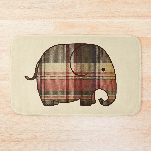 Item preview, Plaid Elephant  designed and sold by TerryFan.