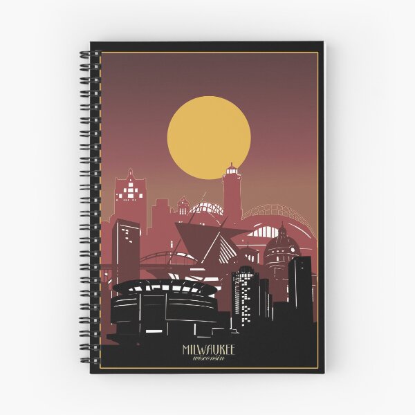 Item preview, milwaukee skyline designed and sold by BekimART2.