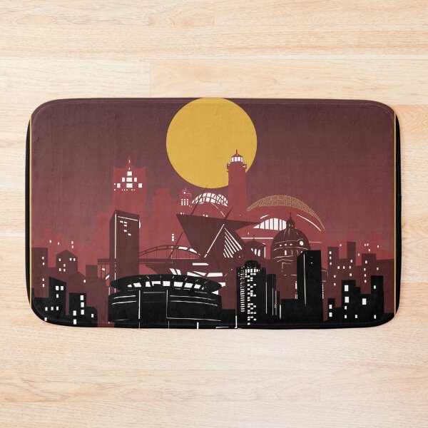 Item preview, milwaukee skyline designed and sold by BekimART2.