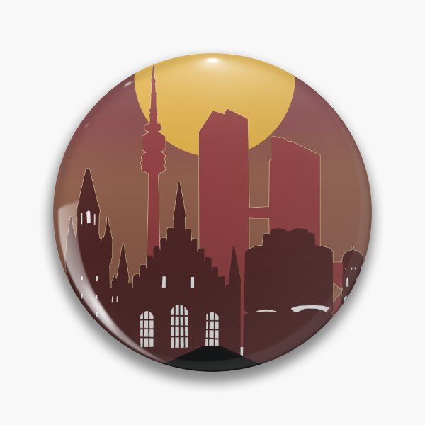 Item preview, munich skyline designed and sold by BekimART2.