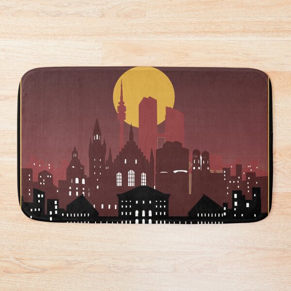 Item preview, munich skyline designed and sold by BekimART2.