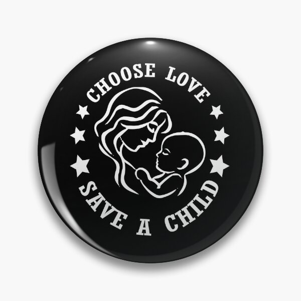 Item preview, Choose love save a child / mam white   design  designed and sold by greatatlas.