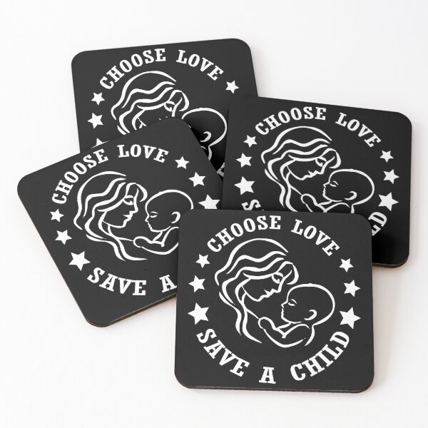 Item preview, Choose love save a child / mam white   design  designed and sold by greatatlas.