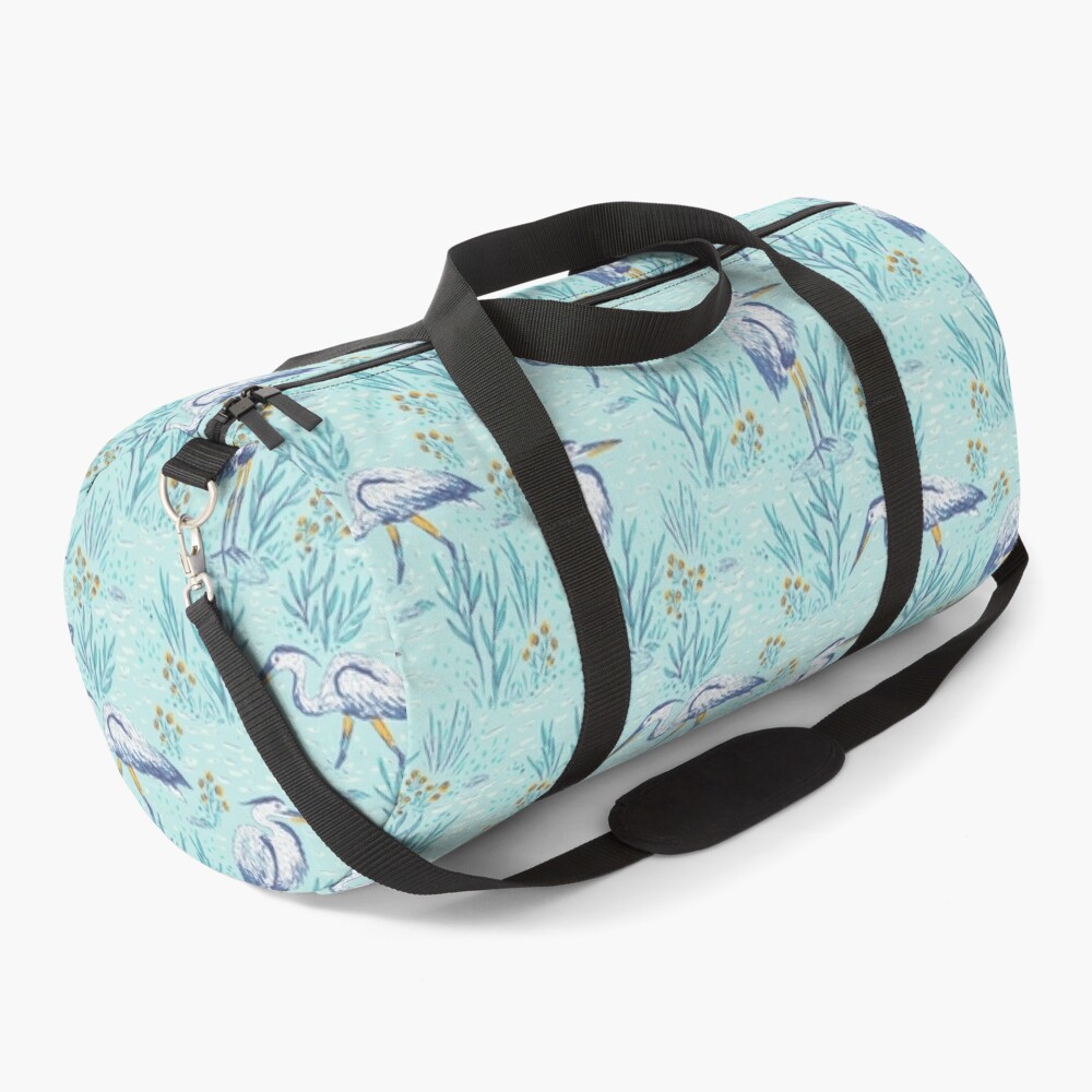 Blue Heron Duffle Bag