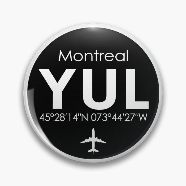 Item preview, YUL, Montréal-Pierre Elliott Trudeau International Airport designed and sold by Fly Buy Wear.