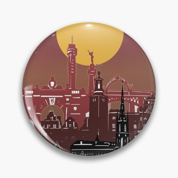 Item preview, stockholm skyline designed and sold by BekimART2.