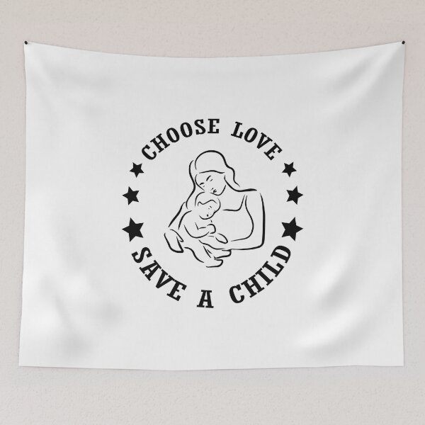 Item preview, Choose love save a child / black design gift for mom protection designed and sold by greatatlas.