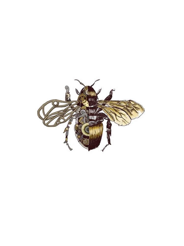 Thumbnail 4 of 4, iPhone Case, Clockwork Bee designed and sold by mainlyruby.