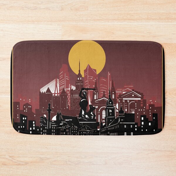Item preview, warsaw skyline designed and sold by BekimART2.