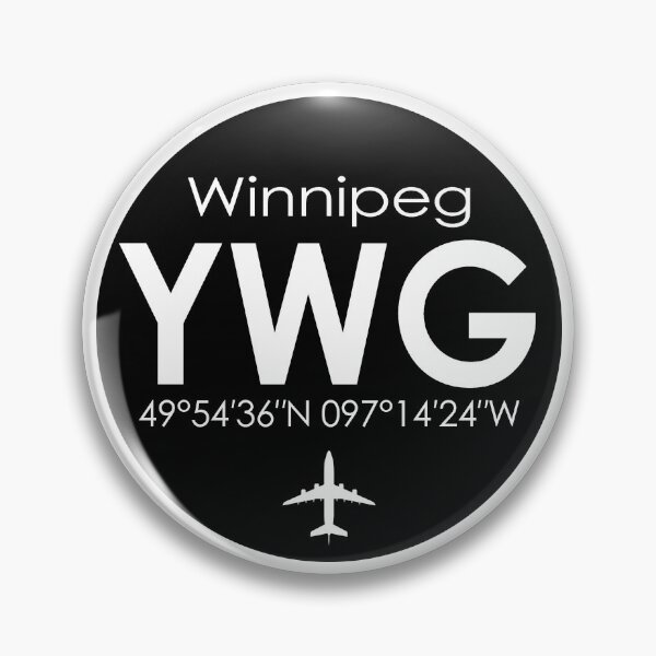 Item preview, YWG, Winnipeg James Armstrong Richardson International Airport designed and sold by Fly Buy Wear.