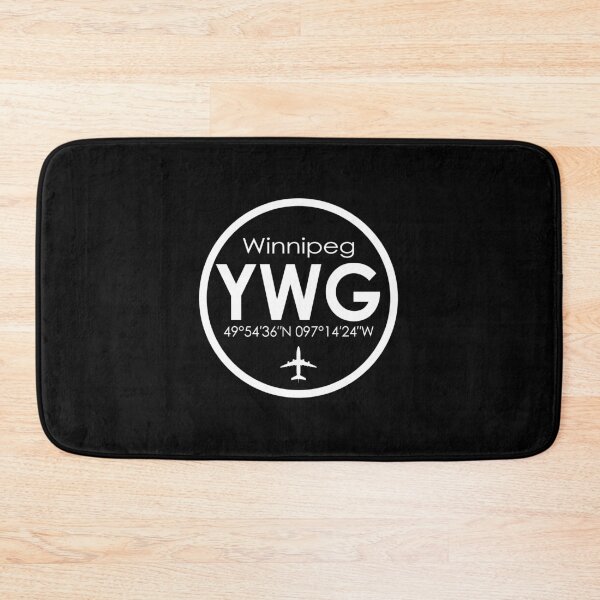 Artikelvorschau, YWG, Winnipeg James Armstrong Richardson Internationaler Flughafen entworfen und verkauft von Fly Buy Wear.