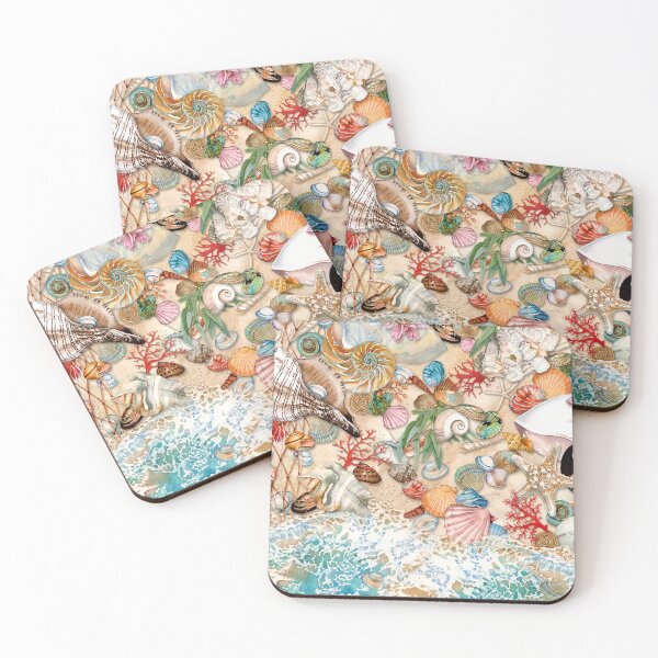 Item preview, Shells on the Shore designed and sold by Lynnea Washburn.