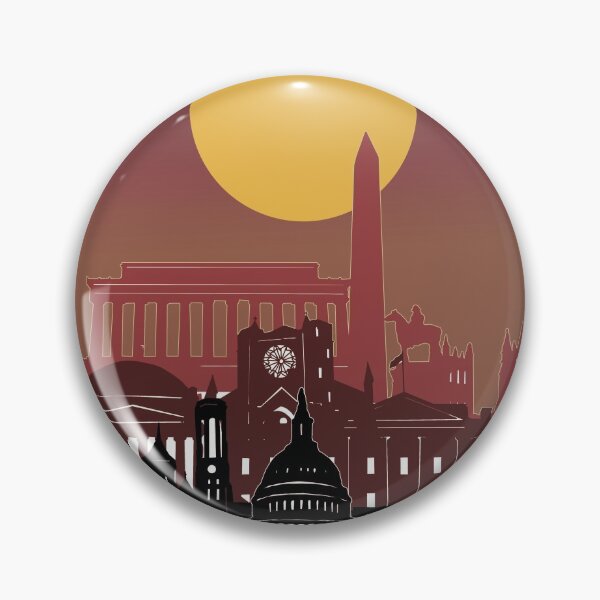 Item preview, washington dc skyline designed and sold by BekimART2.