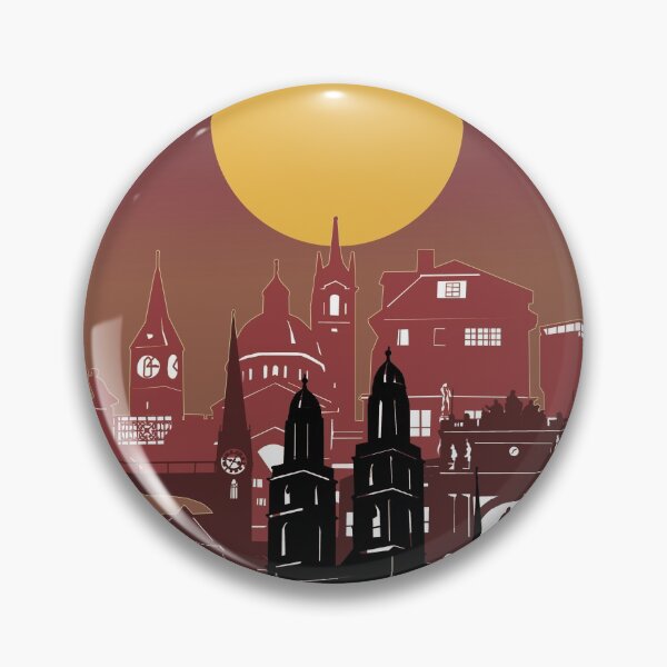 Item preview, zurich skyline designed and sold by BekimART2.
