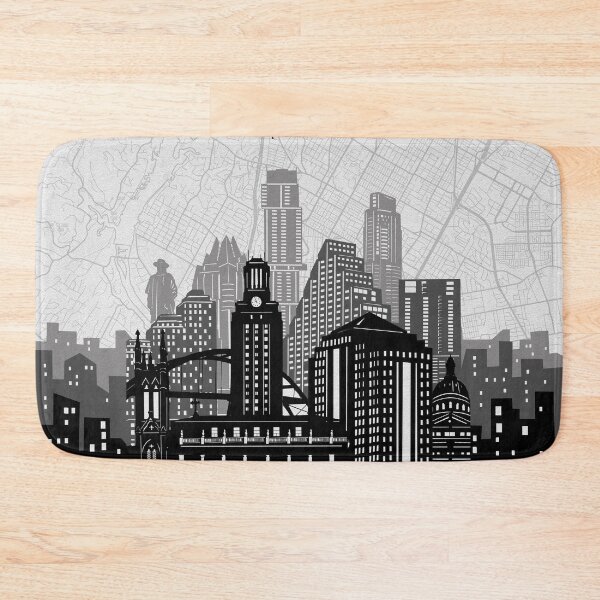 Item preview, austin skyline designed and sold by BekimART2.