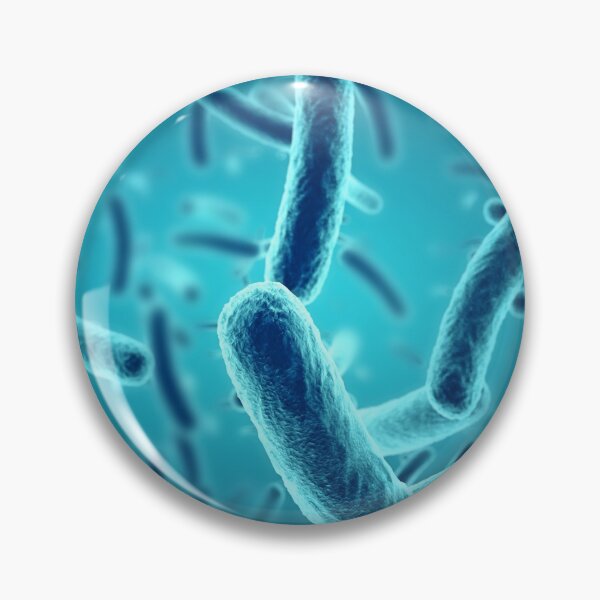 Item preview, BACTERIA SLIDE MICROSCOPIC Biology Science Illustration..Microbiology designed and sold by Hippiesole.