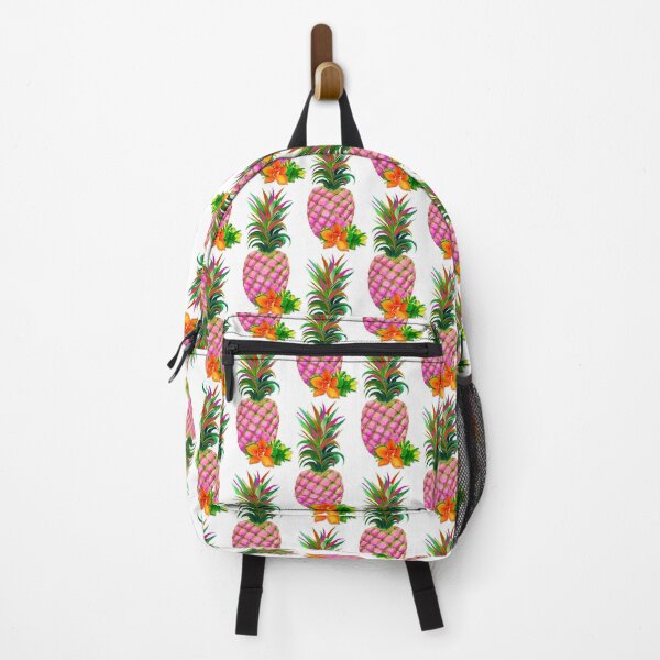 Item preview, Pink Pineapple and Orchid watercolor designed and sold by Linda Sholberg.