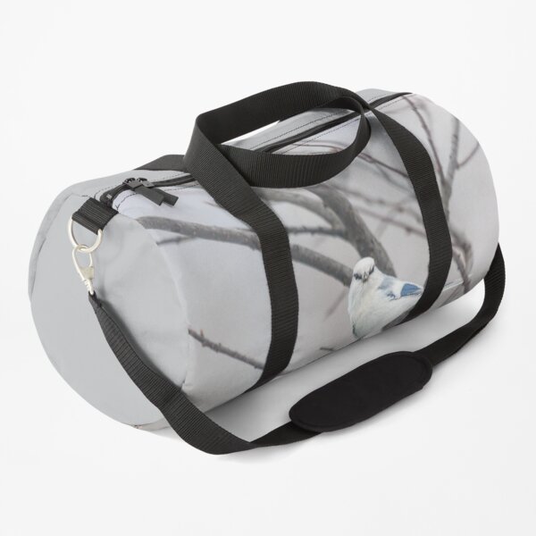 Azure tit, white prince Duffle Bag