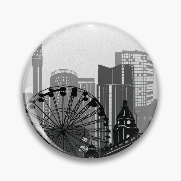 Item preview, birmingham skyline designed and sold by BekimART2.
