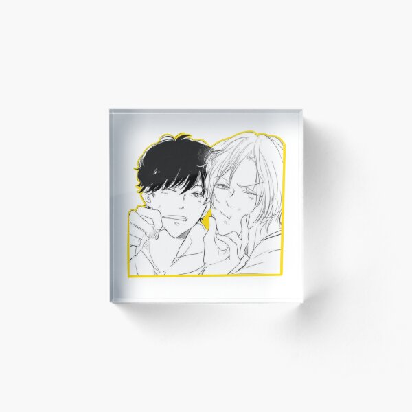Banana Fish AshEiji Sticker Acrylic Block