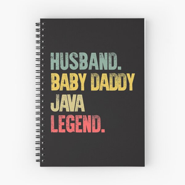 Item preview, Funny Men Vintage T Shirt Husband Baby Daddy Java Legend designed and sold by Bendthetrend.