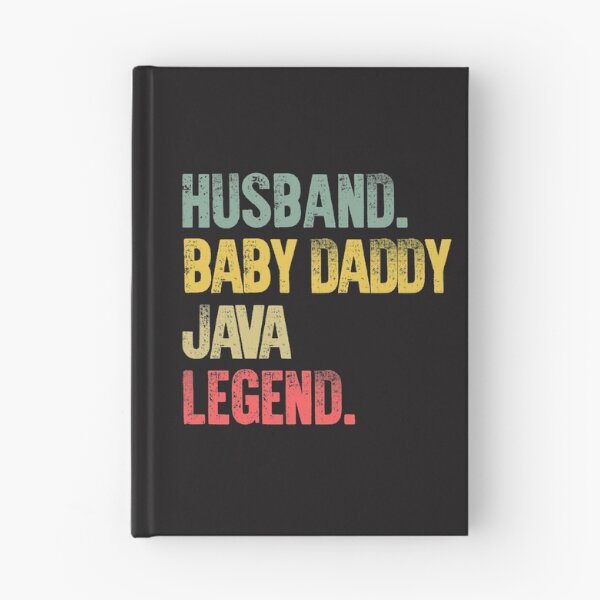 Item preview, Funny Men Vintage T Shirt Husband Baby Daddy Java Legend designed and sold by Bendthetrend.
