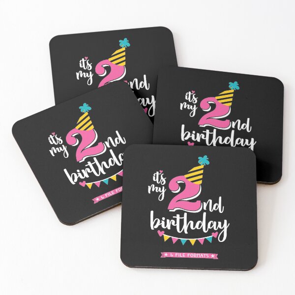 Item preview, Kids It's My Second Birthday For A 2 Year Old Toddler print designed and sold by AYDreamers.